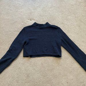 Wild Fable Blue Knit Turtleneck